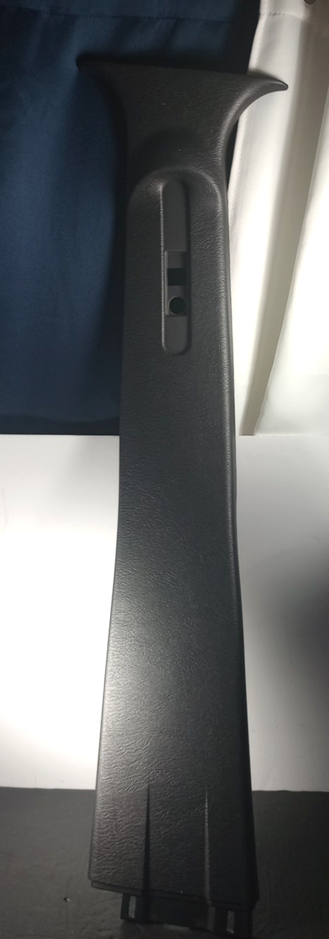 02-07 JEEP LIBERTY LEFT DRIVER SIDE CENTER B PILLAR UPPER COVER TRIM Slate Gray